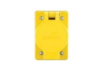 Cooper Eaton L1620RWBK Receptacle Single WT 20A 480V 3PH 3P4W H/L Black