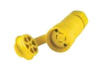 Cooper Eaton L1820CWBK Conn WT 20A 120/208V 3PH 3P4W H/L Black | Industrial Supplies