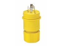 Cooper Eaton L1920PW Plug WT 20A 277/480V 3PH 4P4W H/L Yellow