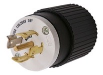 Hubbell Wiring L2230P LKG PLUG 30A 277/480V L22-30P | High-Quality Industrial Plug