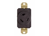 Cooper Eaton L2420R Receptacle Single 20A 347V 2P3W Lkg BW