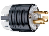 Hubbell Wiring L515P LKG PLG 15A 125V SELSPEC L5-15P