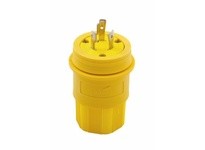 Cooper Eaton L520PW Plug WT 20A 125V 2P3W Lkg Yellow | YarinInd