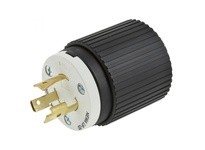 Hubbell Wiring L630PBKM2 LKG PLG 30A 250V HUB PRO | High-Quality Industrial Plug