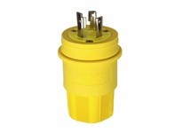 Cooper Eaton L630PW Plug WT 30A 250V 2P3W H/L Yellow | Industrial Supplies
