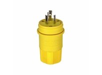 Cooper Eaton L730PW Plug WT 30A 277V 2P3W H/L Yellow | Industrial Supplies