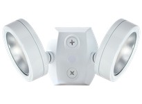 RAB LES2X13NW LESLIE Bullet Flood 2X13W LED 120V 4000K 80 CRI White