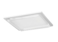 RAB LFVANLEDW Drop Lens & Door Frame Kit W/ Screws VANLED White