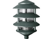 RAB LL22VG Lawn Light 4 Tier Incandescent 100W Max Verde Green | YarinInd