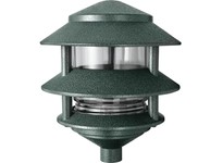 RAB LL322VG Lawn Light 3 Tier Incandescent 75W Max Verde Green | Durable Outdoor Lighting
