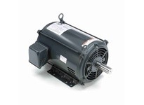 Leeson LM28121 10 HP Elevator Duty Motor, 3 phase, 1200 RPM, 200 V, 256TC Frame, ODP10 HP Elevator Duty Motor, 3 phase, 1200 RPM