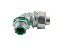 Remke LML-52 Liqua-Seal Connector 90 deg insulated 1-1/2" NPT zinc plated iron