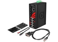 Antaira LMP-1204G-SFP 12-Port Industrial Gigabit PoE+ Switch | YarinInd