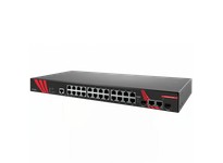 Antaira LMP-2602G-SFP 26-Port Industrial PoE+ Gigabit Managed Ethernet Switch w/24*10/100/1000Tx RJ45 (30W/Port) and 2*Gigabit C