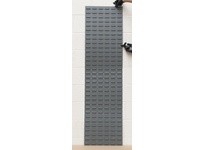 Durham LPW-17.25X64-95 LOUVERED PANEL WALL17 1/4 x 64 #95 GRAY