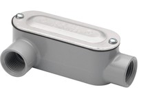 Bridgeport LR-42CGC 3/4" LR COMBO Conduit Body Aset Screw | Industrial Supplies