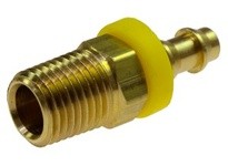 Coilhose LRM0404-DL Lock-On Rigid Male 1/4" ID x 1/4" MPT Display