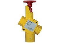 DIXON LV6NAD 3/4" X 1 1/4" ALUM BODY LOCKOUT VLV RED PLASTIC HANDLE | YarinInd