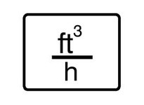 Red Lion Controls LXFT3/MN LPAX LABEL: ft3/min