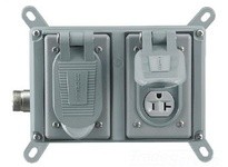 Hubbell Wiring M3R002SG000 3R PSDA 2-G SWITCHED GROUND FAULT