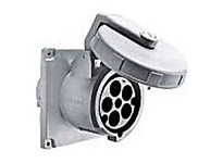 Hubbell Wiring M5100R9 MARINE PS RCPT 4P5W 100A 120/208V | High-Quality Marine Receptacle