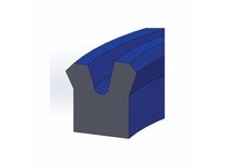 Dichtomatik MA28-40X30X6.5 PISTON SEAL POLYURETHANE 92 DURO PISTON SEAL METRIC