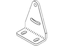 Red Lion Controls MB400000 18mm RT ANGLE BRACKET | YarinInd