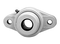 AMI MBNFL4CB 20mm Stainless Narrow Set Screw Black 2-Bolt | Durable Industrial Supplies