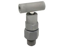 Dixon MC804 1/2" Steel Bleed Needle Valve Hard Seat Male NPT T-Handle