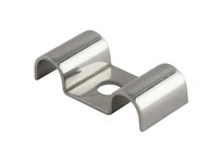 Mako MDSS-4-2L 1/4" - 2 Line - Stainless Steel - Duplex Tubing Clamp | YarinInd