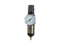 Coilhose MFC1-GM 1/8" Miniature Integral Filter/Regulator w/ Gauge Metal Bowl | YarinInd