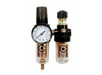 Coilhose MFCL1-G 1/8" Mini Integral F/R w/ Lubricator Gauge